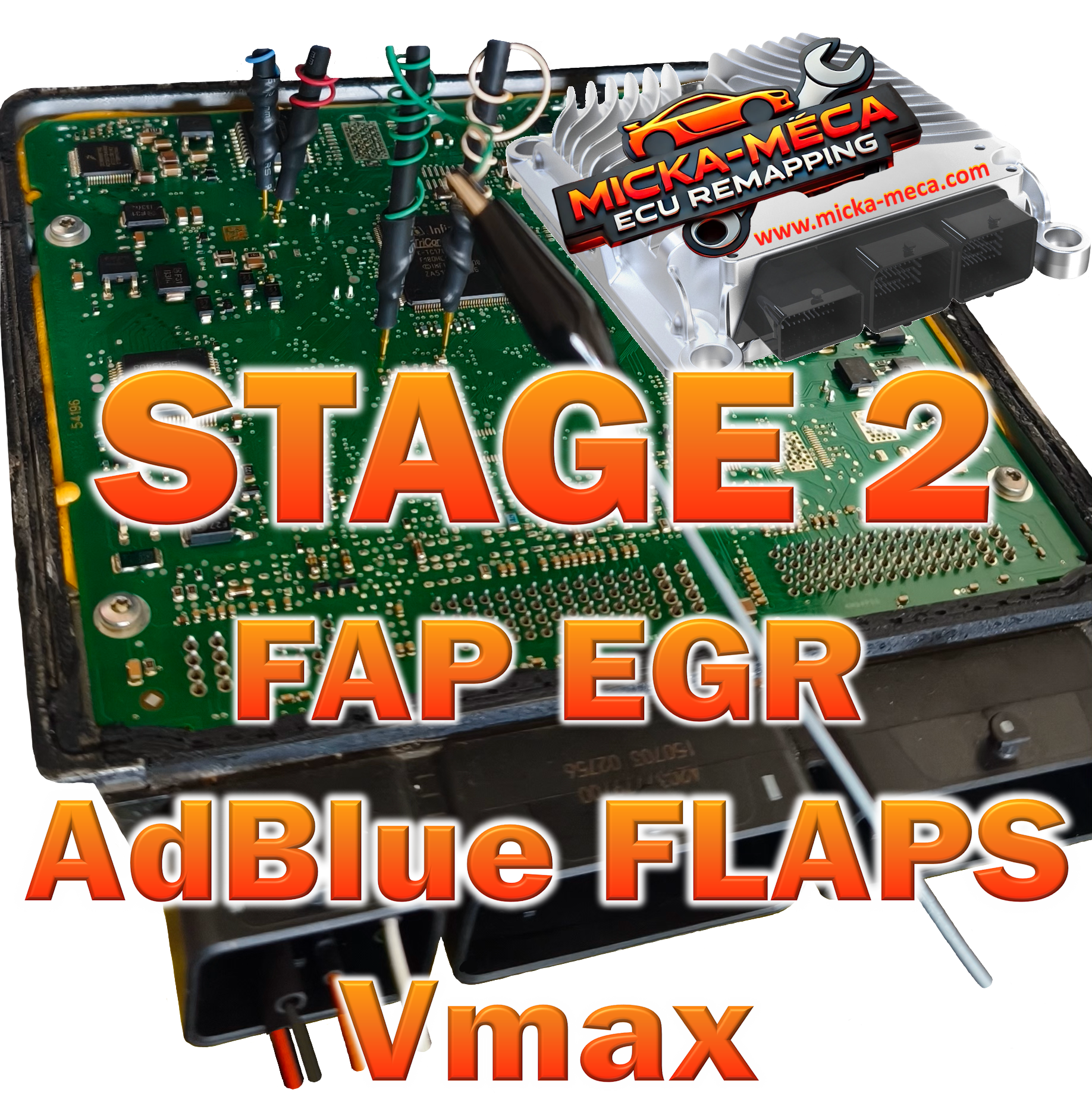 MiCka-MéCa - REPROGRAMMATION - STAGE 2 (AdBlue+FAP+EGR+FLAPS)